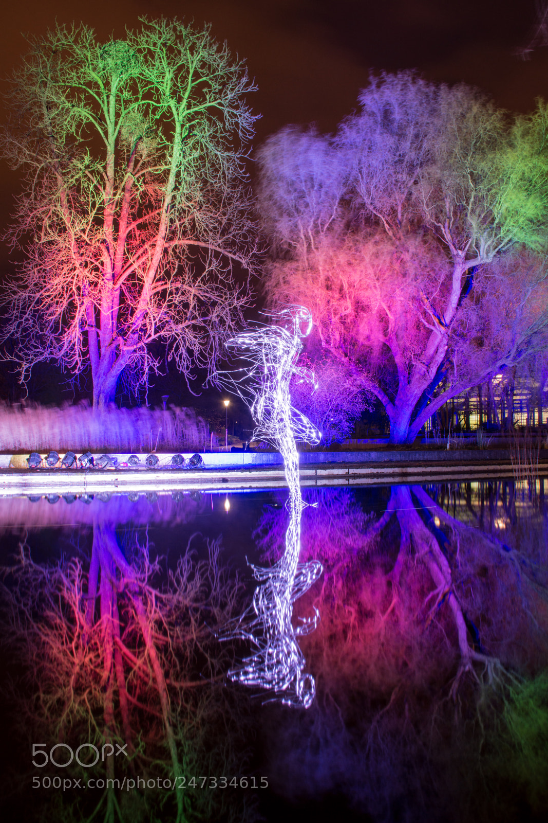 Nikon D7200 sample photo. Winterlichter luisenpark photography