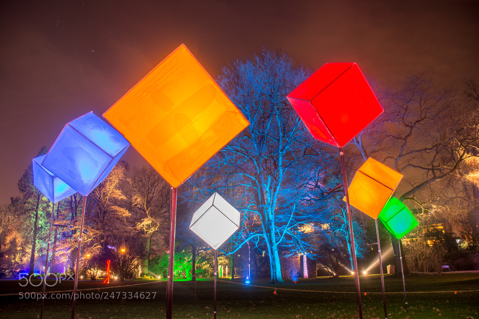 Nikon D7200 sample photo. Winterlichter luisenpark photography
