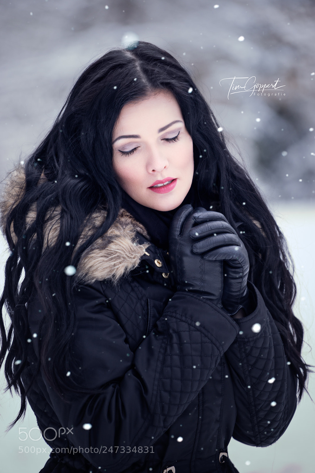 Sony a7 II sample photo. Feel the snow photography
