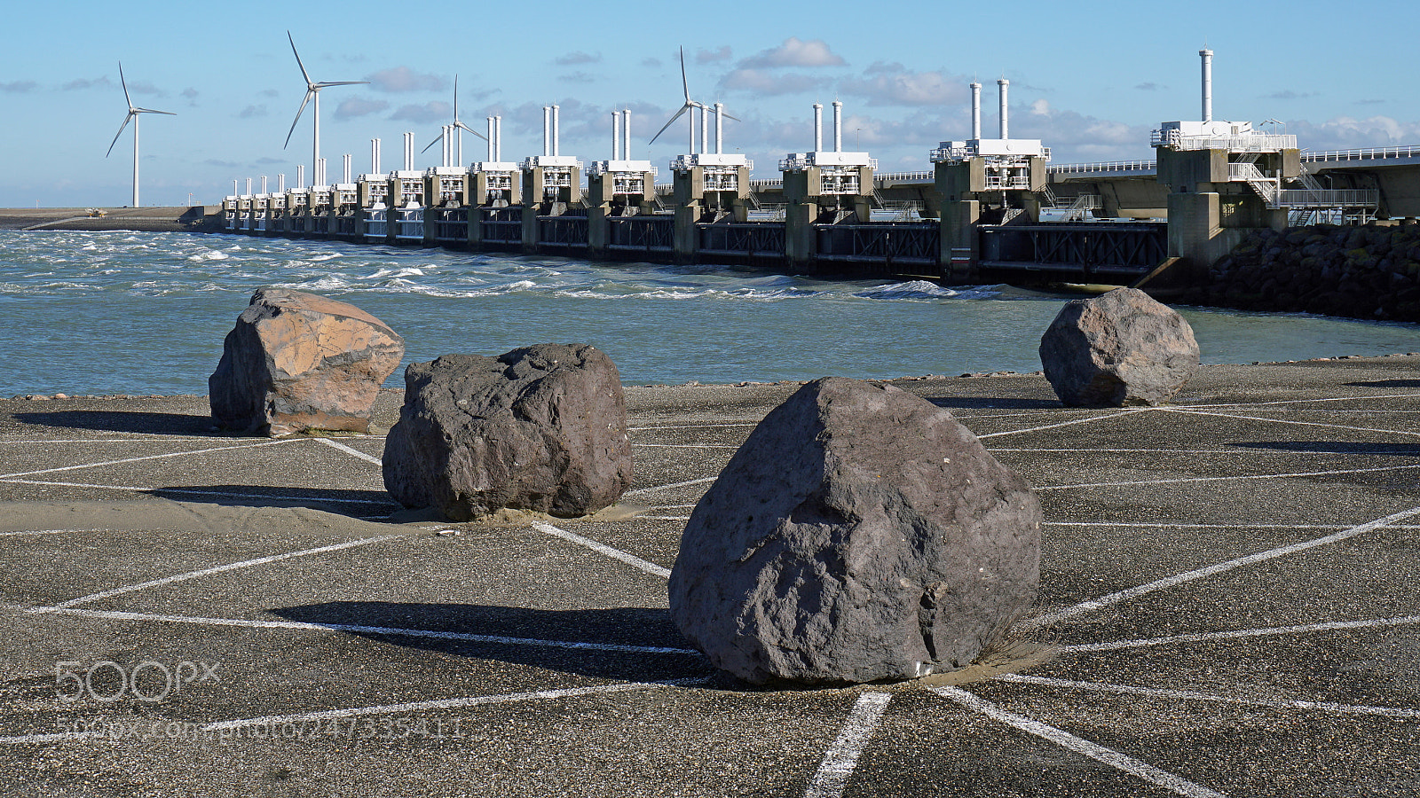 Sony a6500 sample photo. Oosterschelde-sperrwerk photography