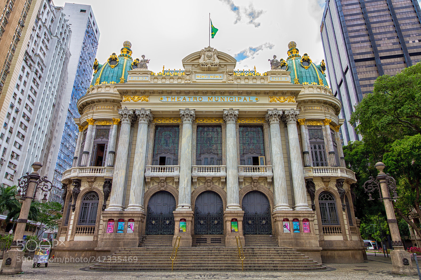 Canon EOS 7D sample photo. Theatro municipal do rio photography