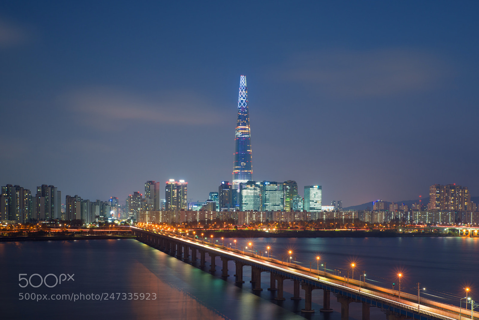Nikon D800 sample photo. South korea skyline of photography