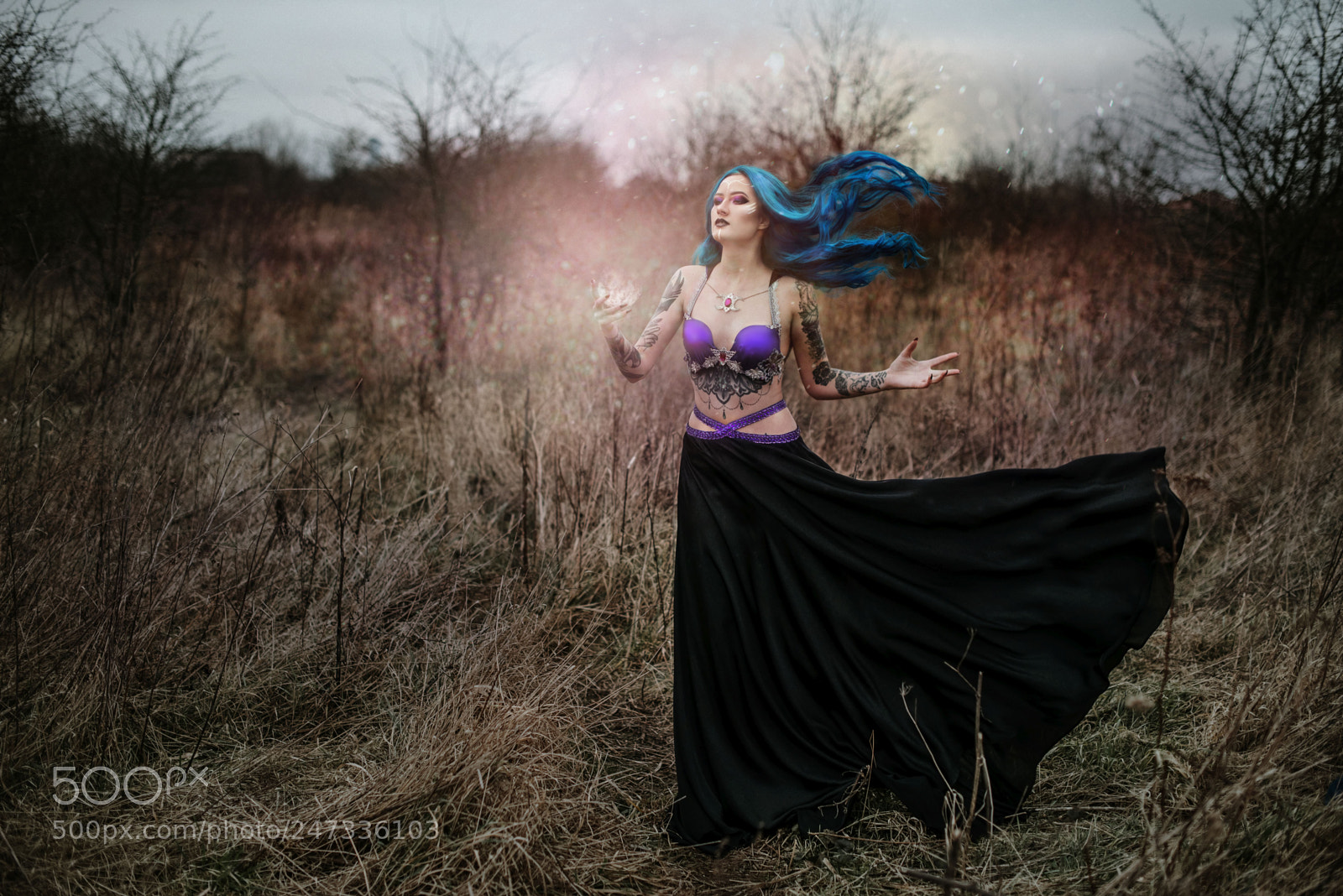 Nikon D610 sample photo. Witcher magic photography