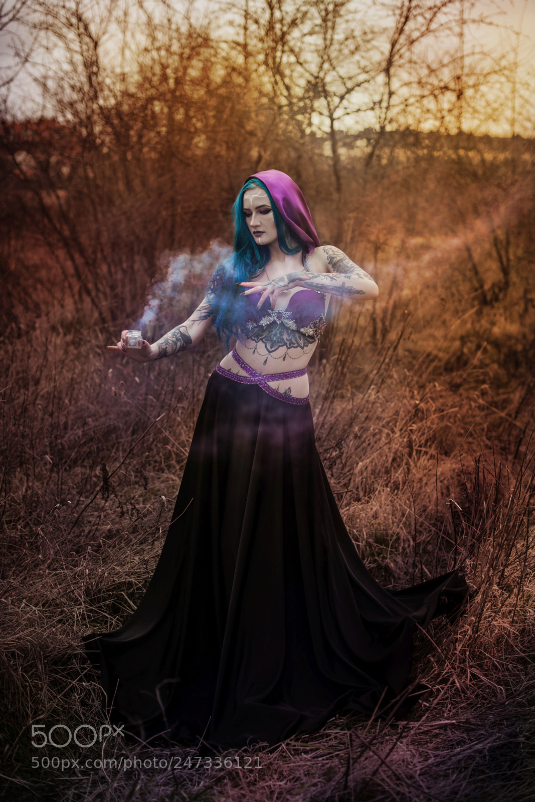 Nikon D610 sample photo. Witcher magic photography