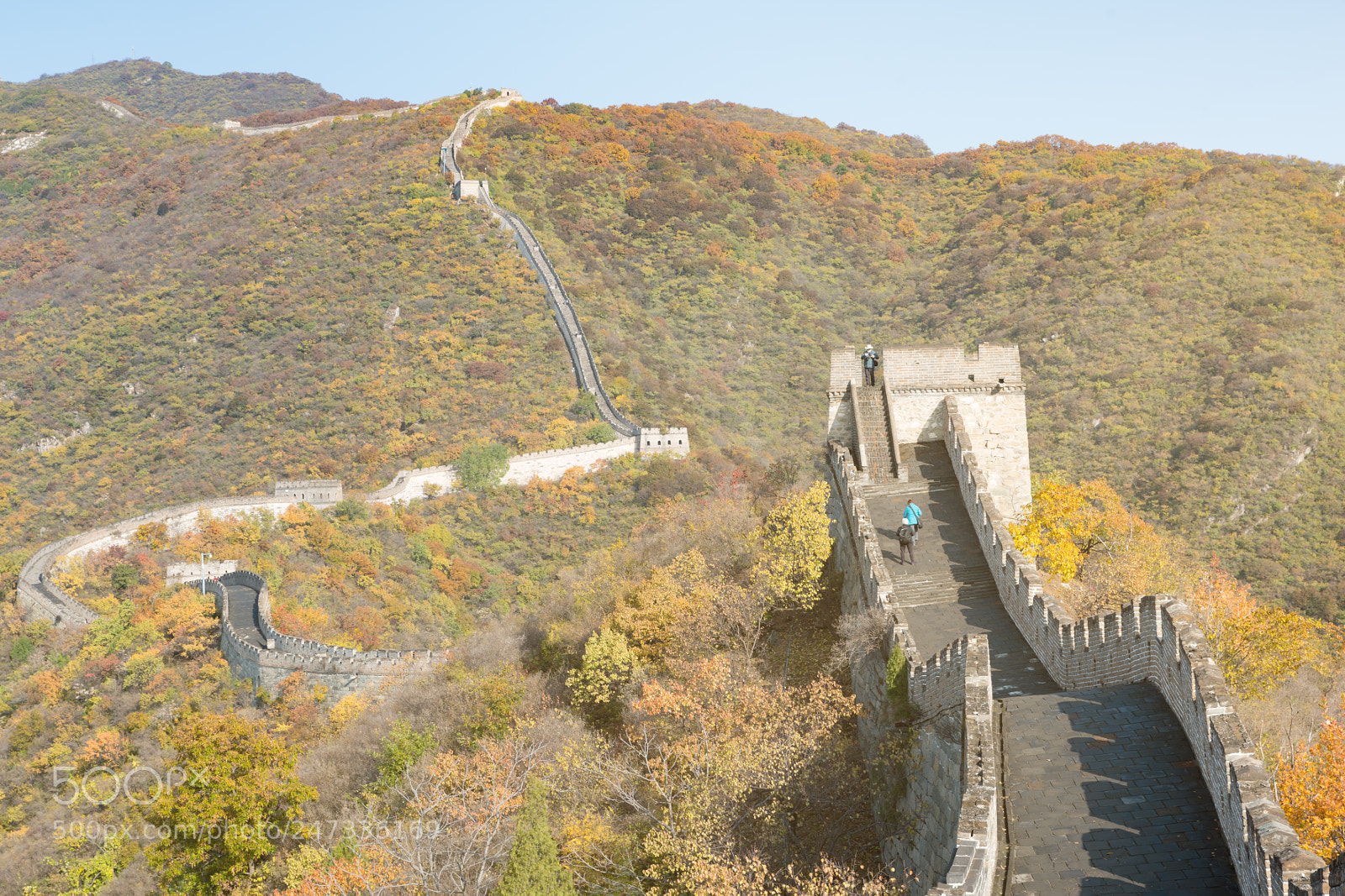 Nikon D800 sample photo. China the great wall photography