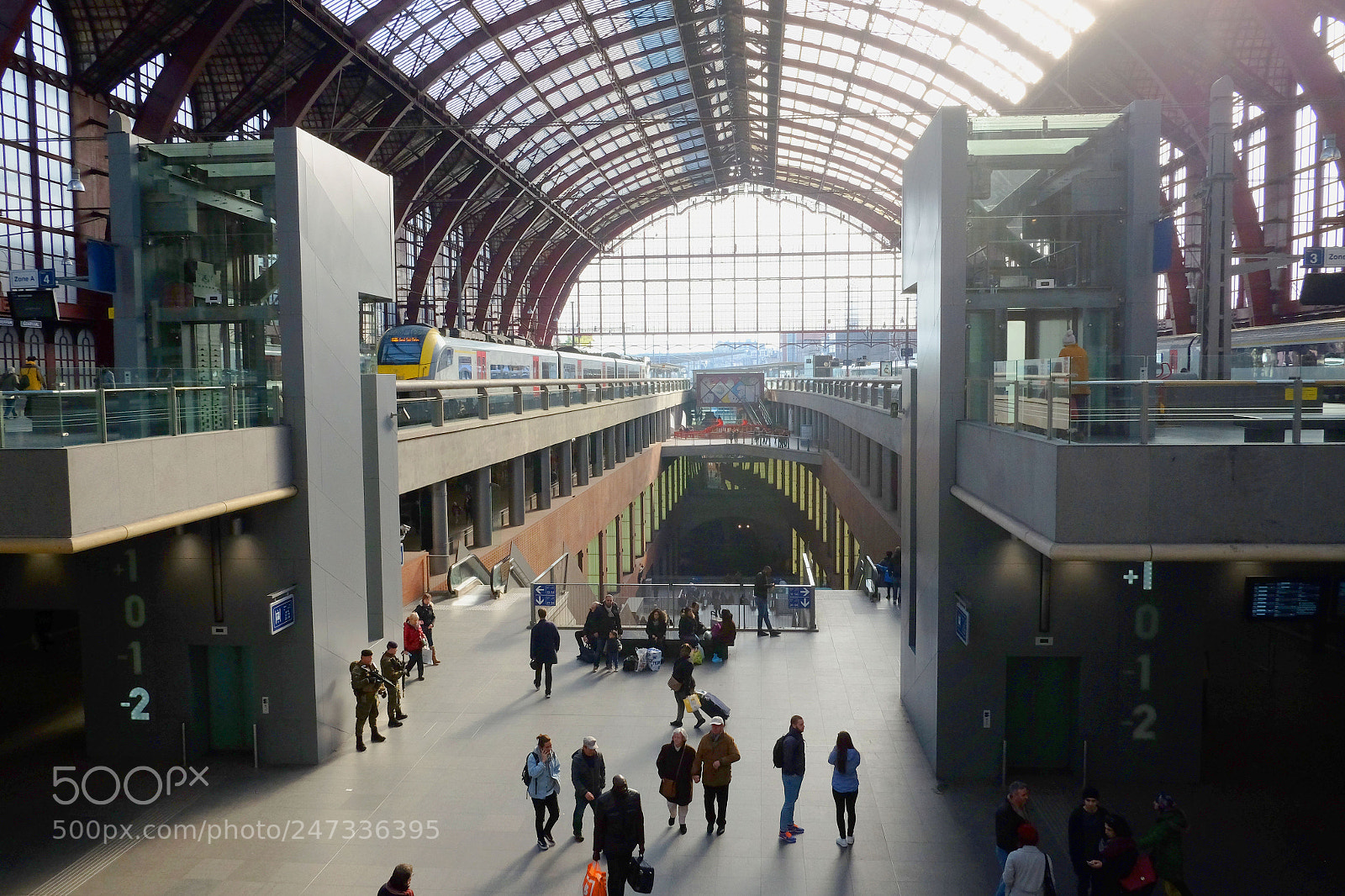 Fujifilm X-T1 sample photo. Between two floors photography