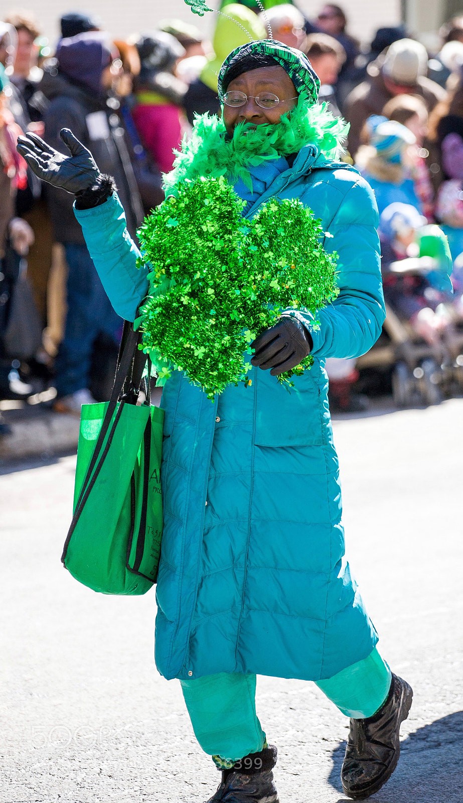 Canon EOS 5D sample photo. St.patricks day parade photography