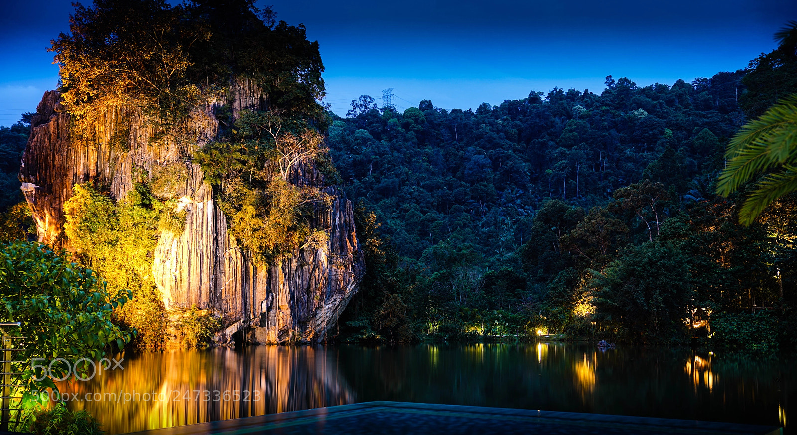 Sony a7R II sample photo. Lake, limestone and reflections photography
