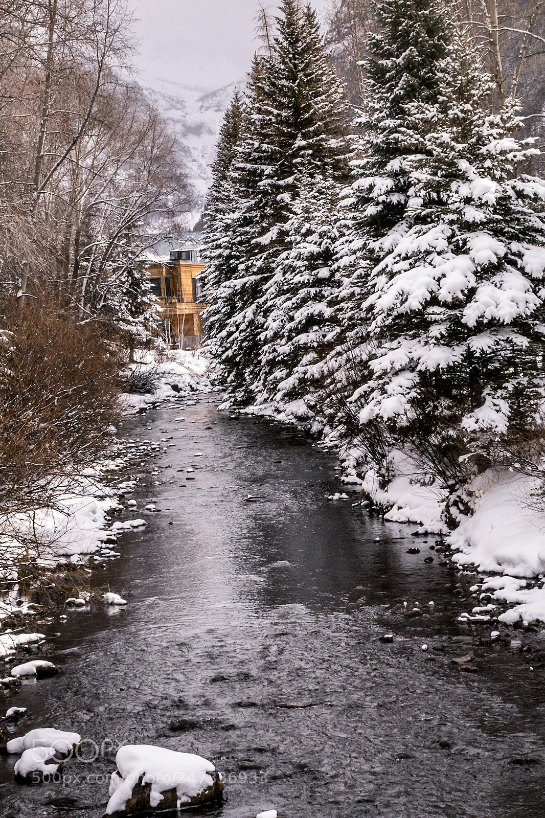 Canon EOS 80D sample photo. Colorado mountain stream and photography