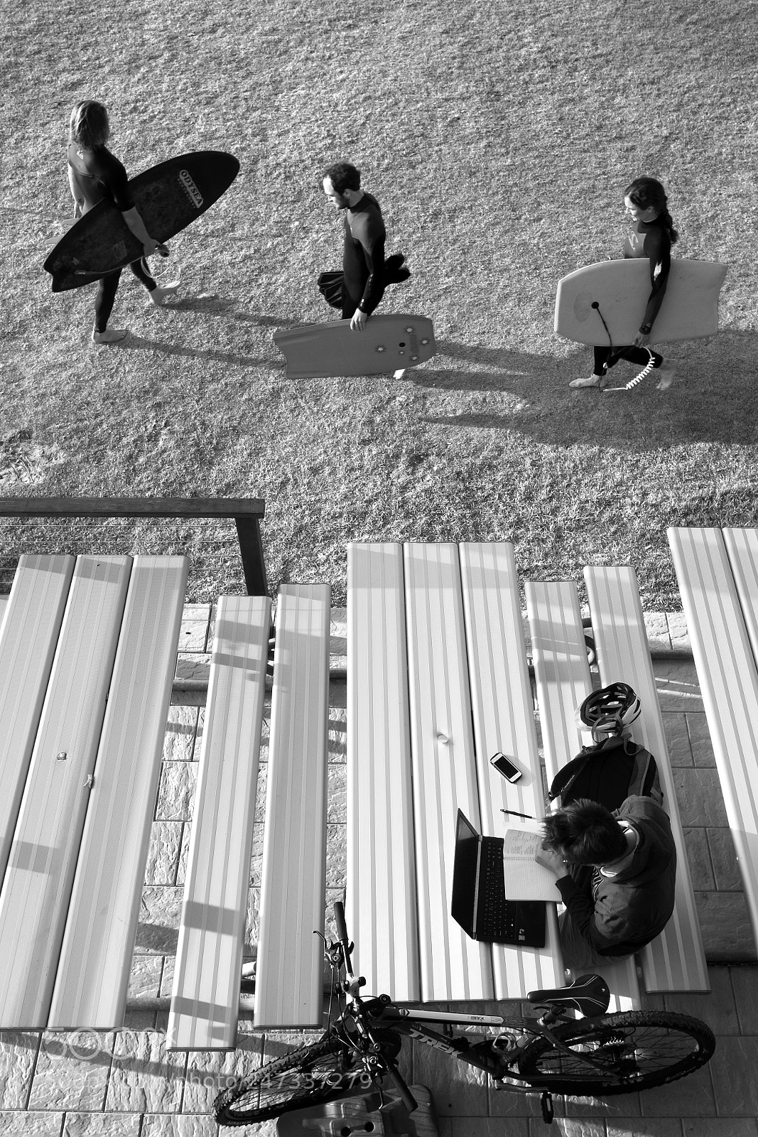 Fujifilm X-Pro1 sample photo. Scarborough beach life photography