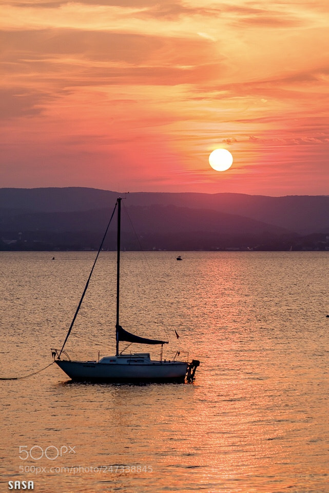 Fujifilm X-Pro2 sample photo. Sunset over hudson photography
