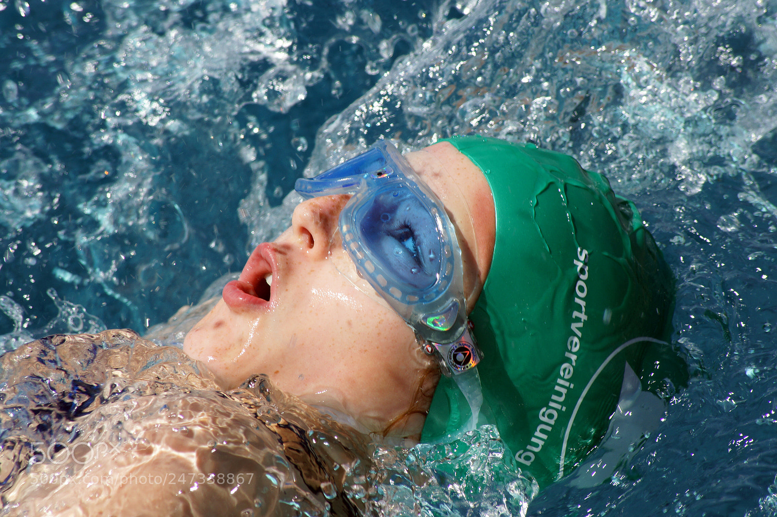 Sony Alpha DSLR-A450 sample photo. Swimming 4 photography