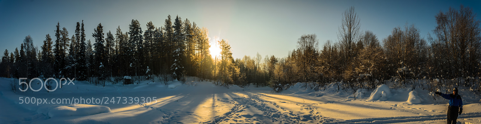 Nikon D7000 sample photo. A winter panorama photography