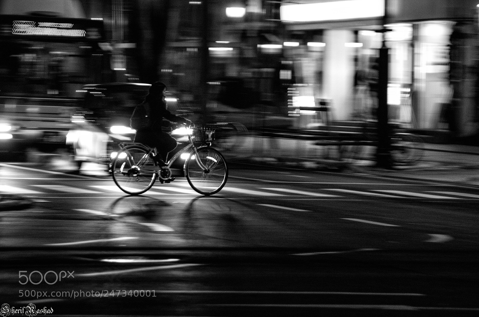 Pentax K-50 sample photo. Late at night photography