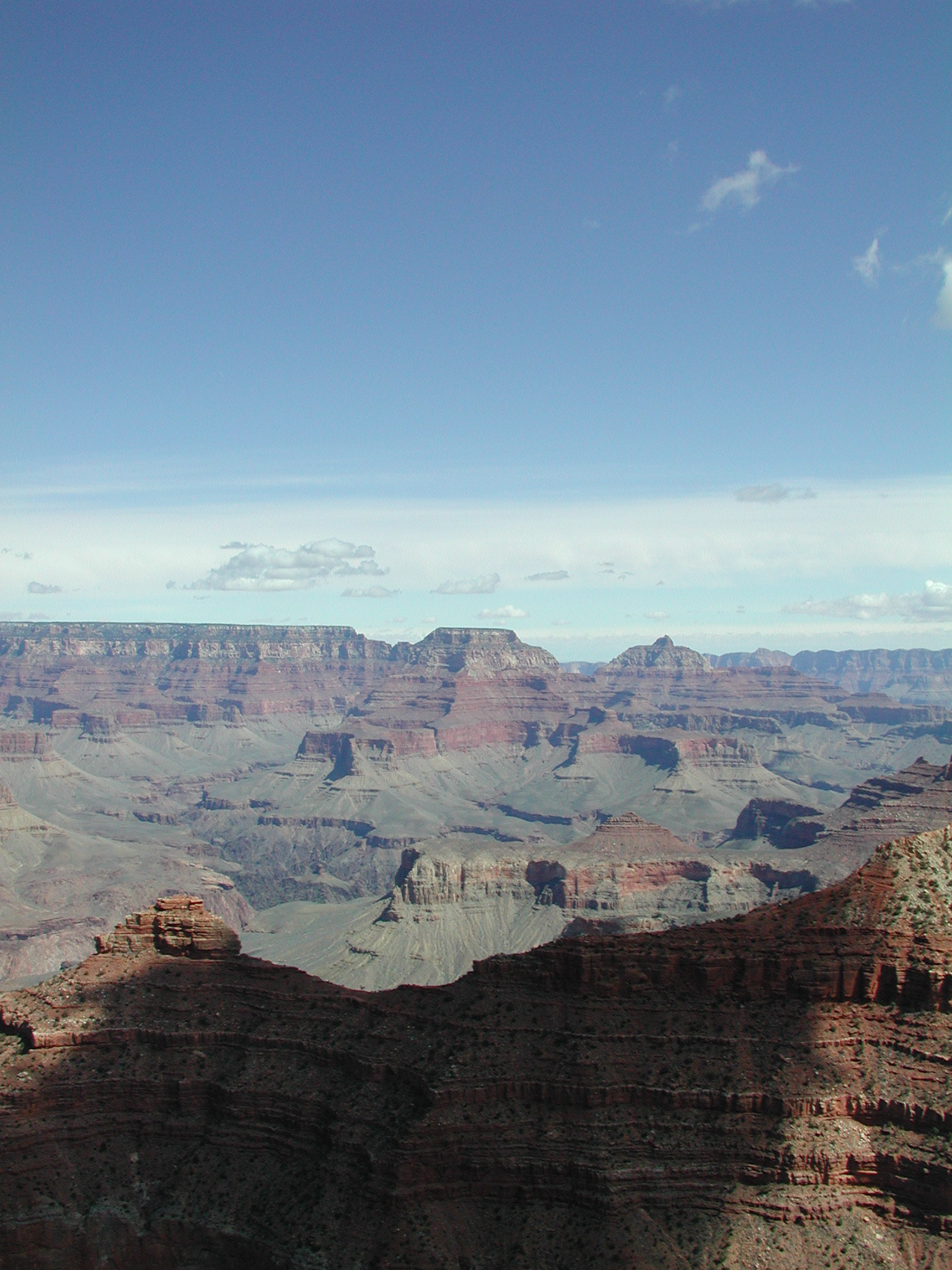 Nikon E990 sample photo. Grand canyon ridge photography