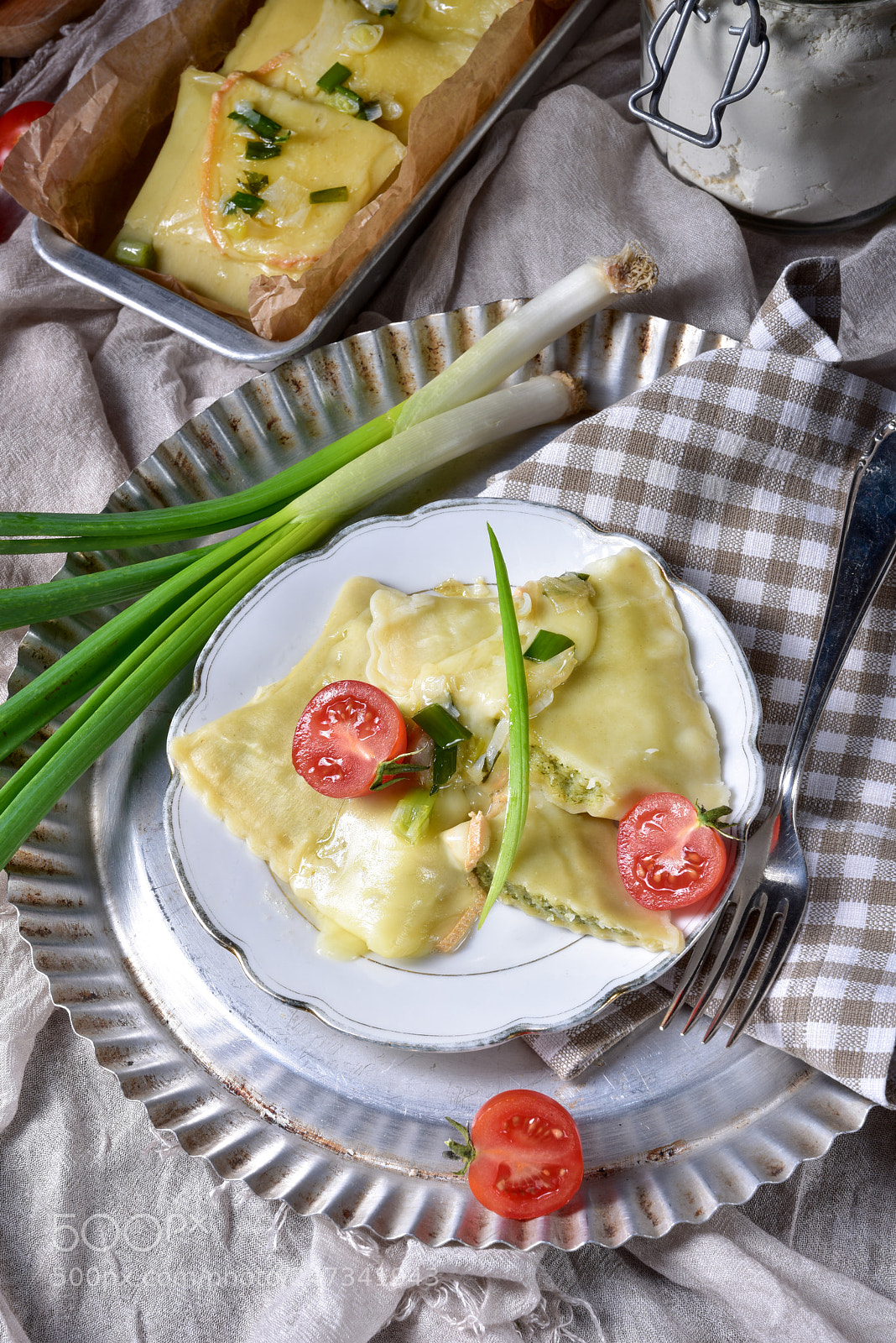 Nikon D810 sample photo. Swabian ravioli gratinated with photography
