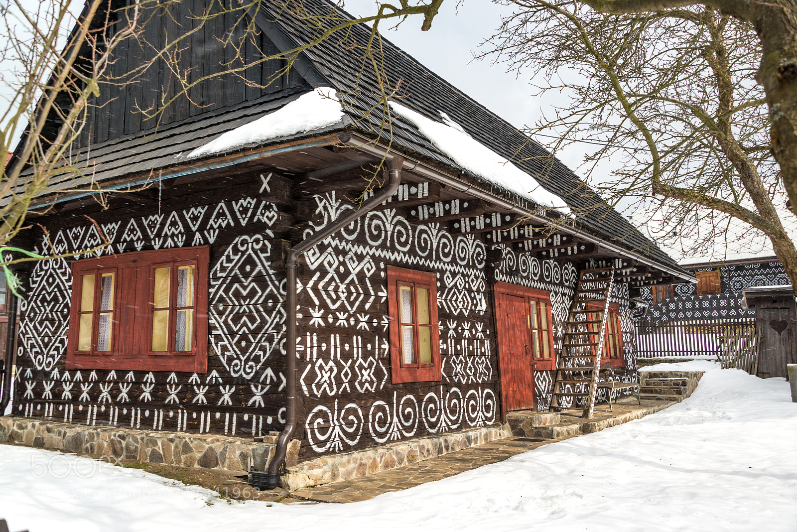 Nikon D610 sample photo. Traditional houses from cicmany photography