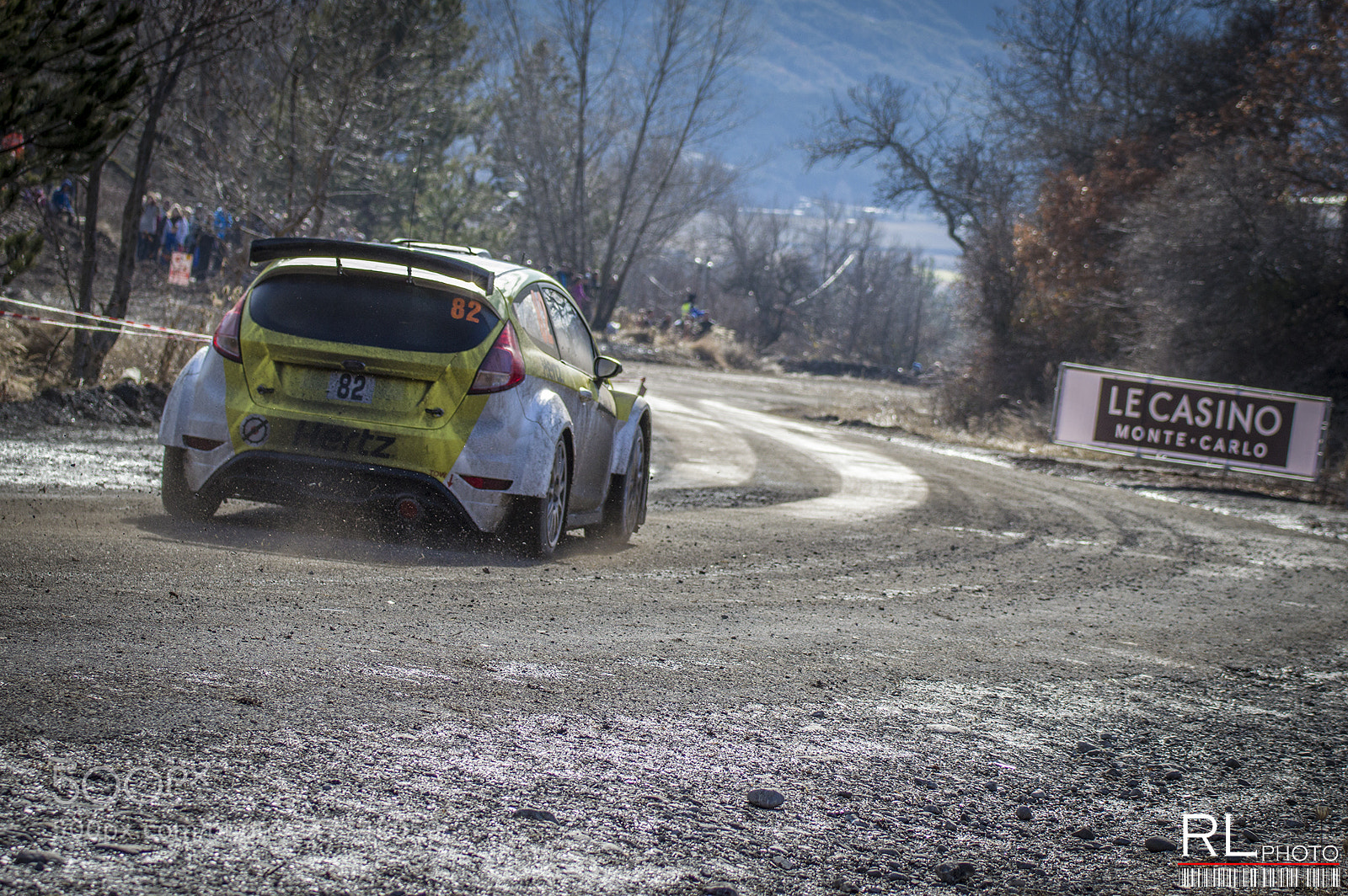 Nikon D3200 sample photo. Ford fiesta r5 montecarlo 2018 photography