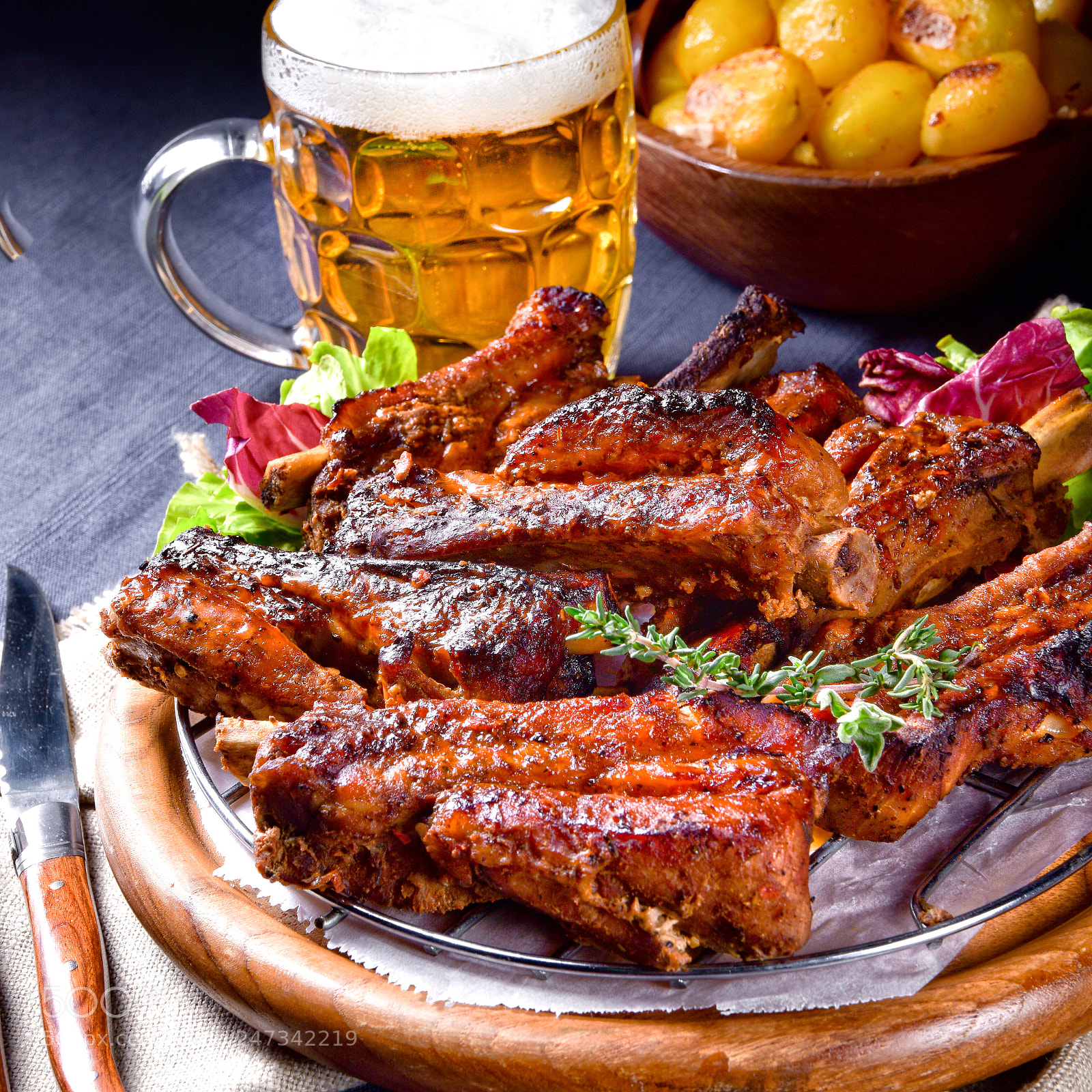 Nikon D810 sample photo. Delightful bbq spareribs from photography