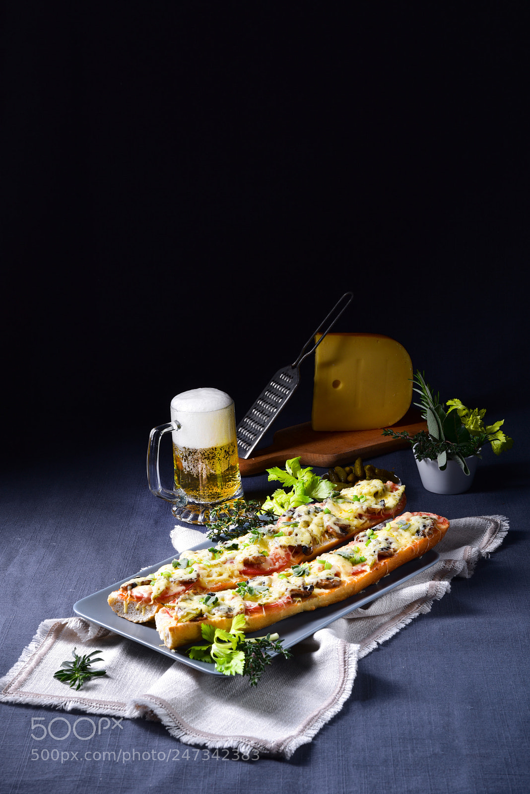 Nikon D810 sample photo. Tasty vegetarian baguette photography