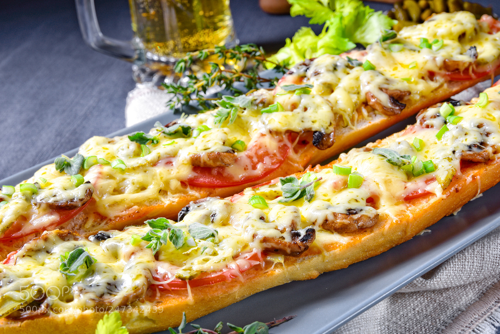 Nikon D810 sample photo. Tasty vegetarian baguette photography
