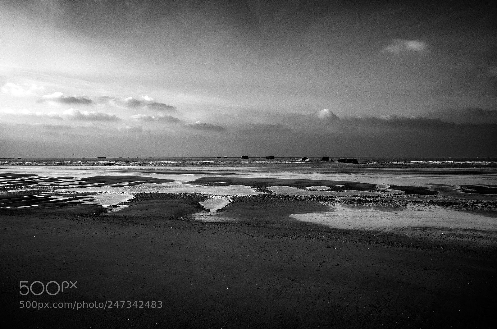 Pentax K-5 sample photo. Gold beach... et ses photography