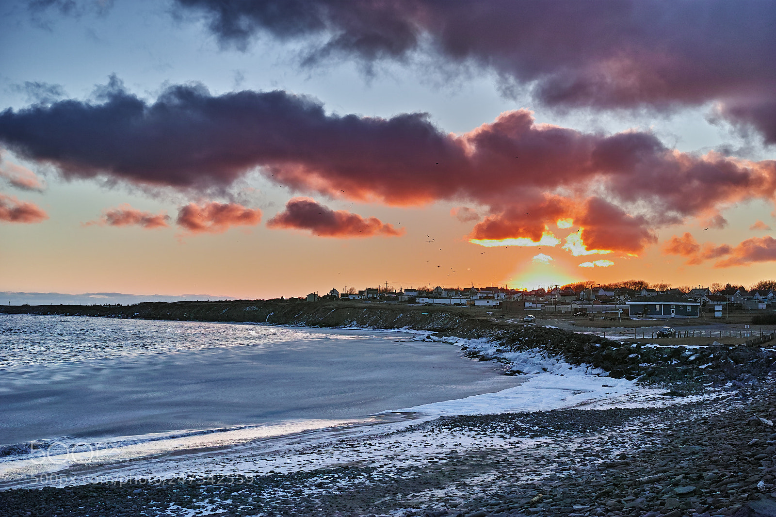 Sigma dp2 Quattro sample photo. Sunrise in dominion beach photography