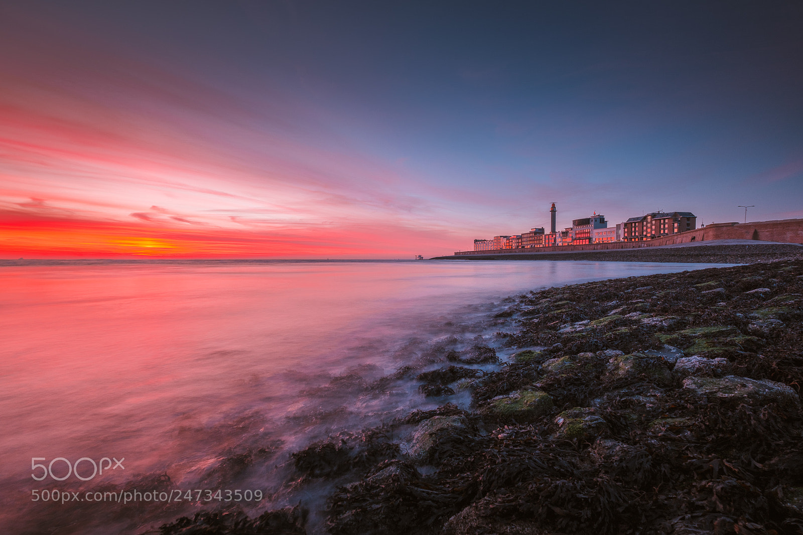 Fujifilm X-T2 sample photo. Vlissingen sunset photography