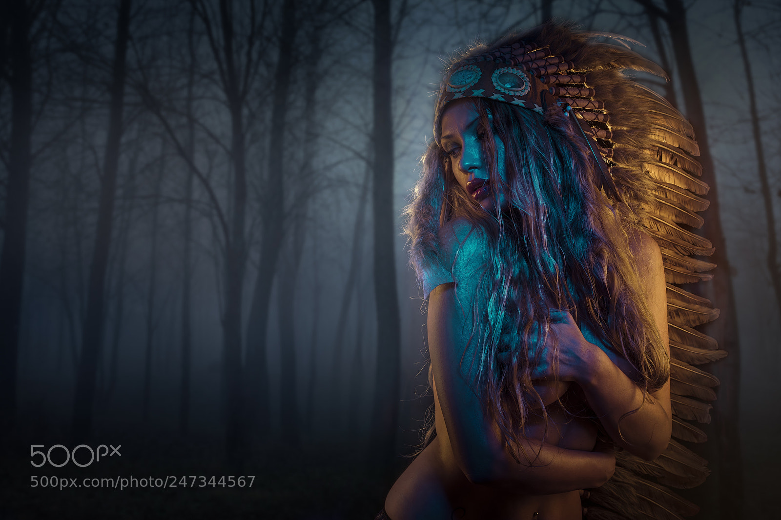 Sony a7 sample photo. Nightfall beautiful blonde with photography