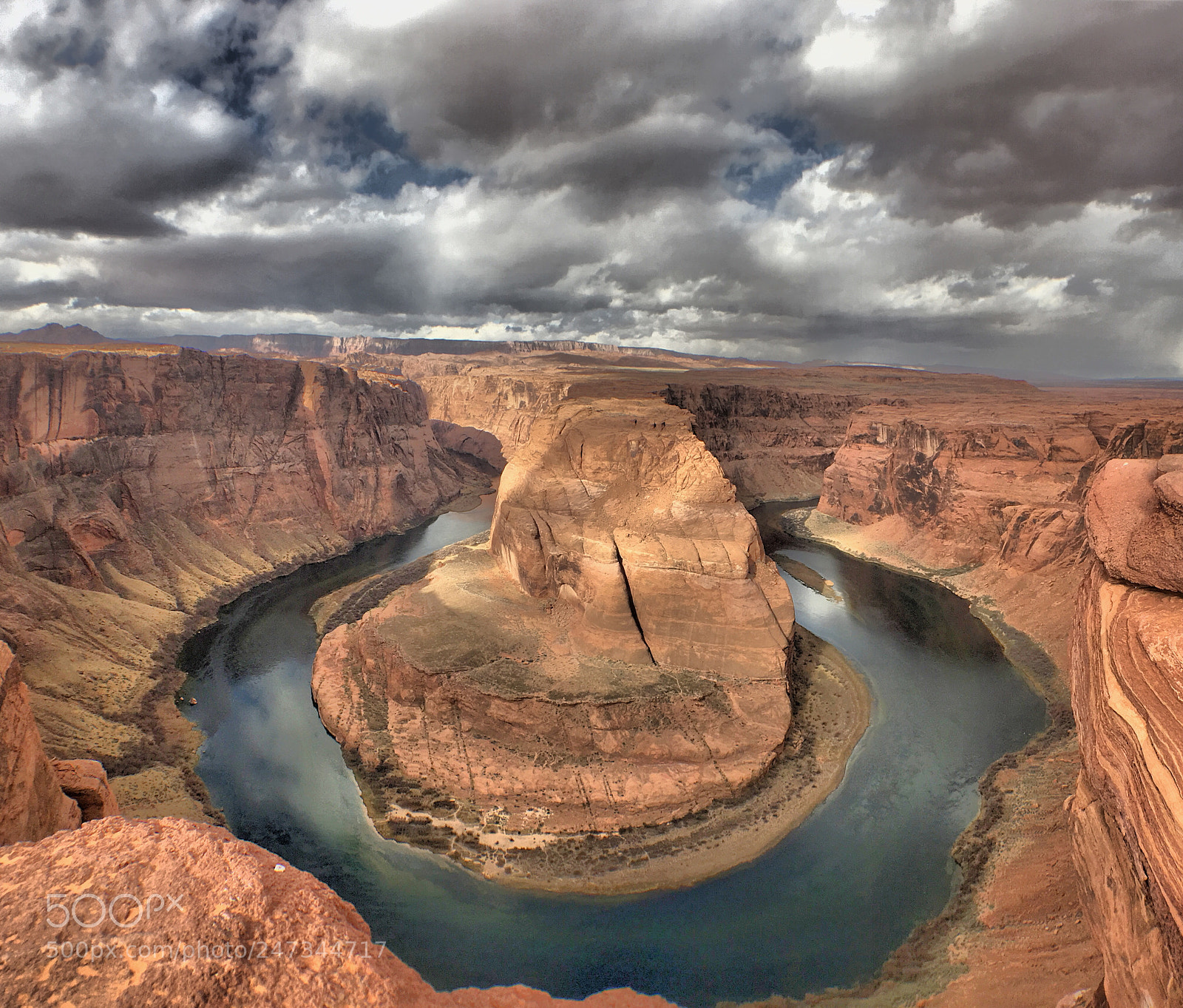 Apple iPhone 6s sample photo. Horseshoebend page usa nature photography