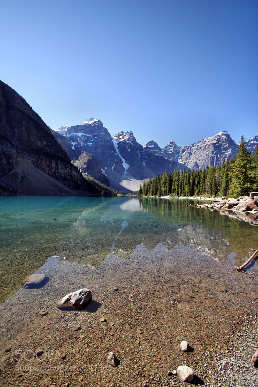 Canon EOS 500D (EOS Rebel T1i / EOS Kiss X3) sample photo. Moraine lake photography