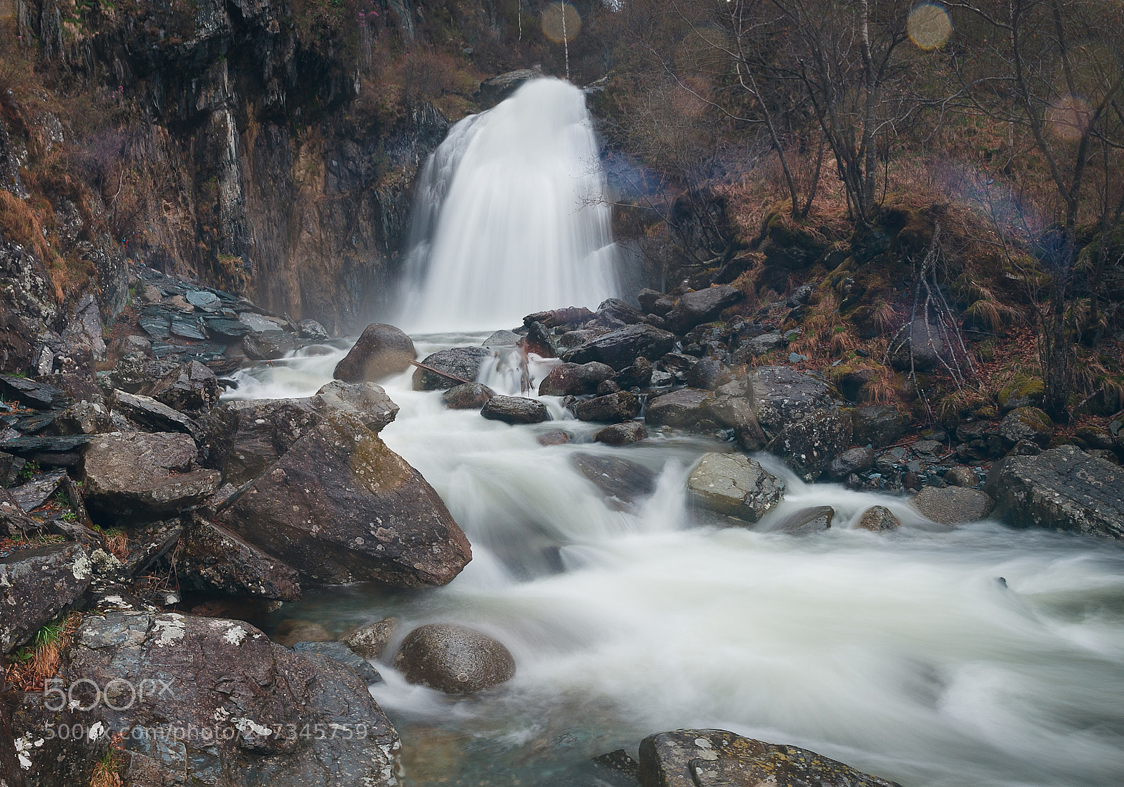Sony Alpha DSLR-A580 sample photo. Korbu falls, altay. russia photography