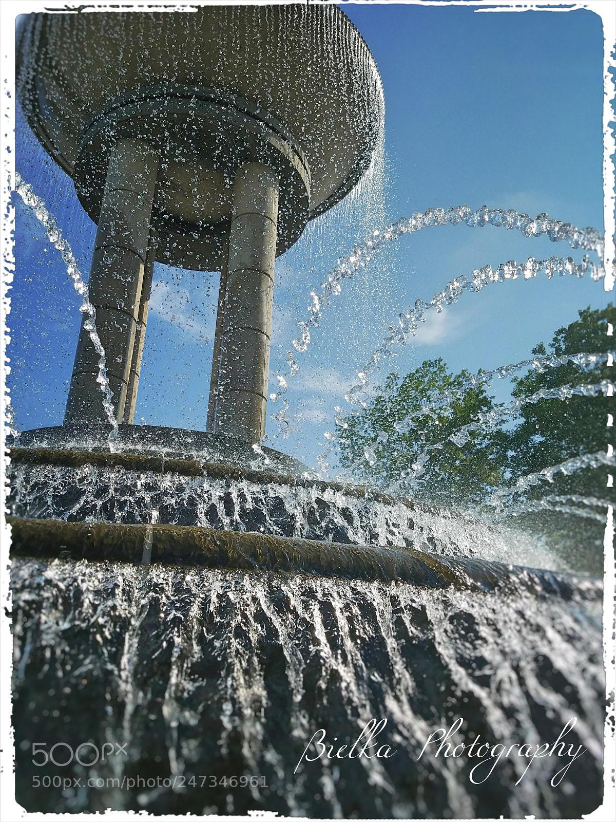 Samsung Galaxy S7 sample photo. Fountain photography