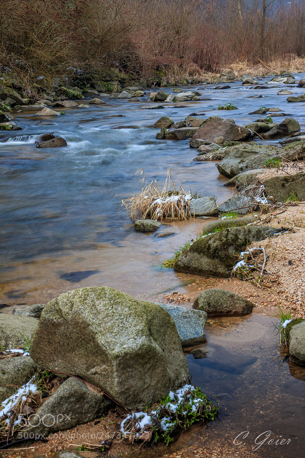 Canon EOS 77D (EOS 9000D / EOS 770D) sample photo. Cold river photography
