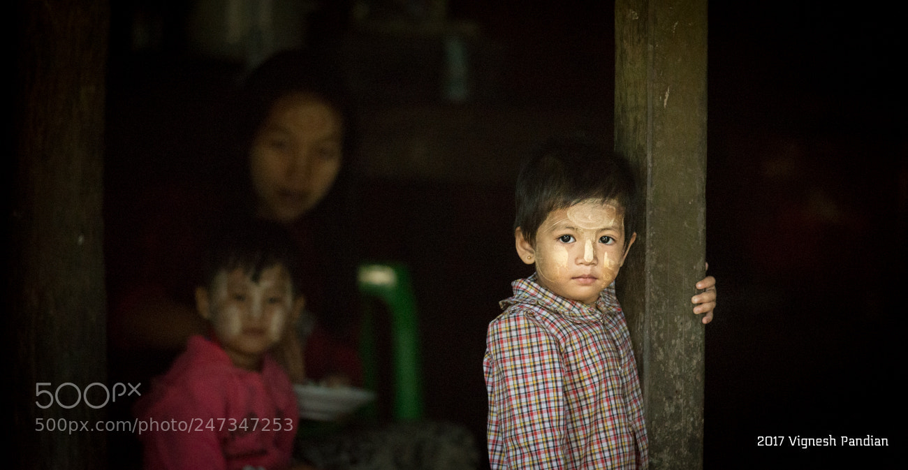 Nikon D800 sample photo. Myanmar innocence photography