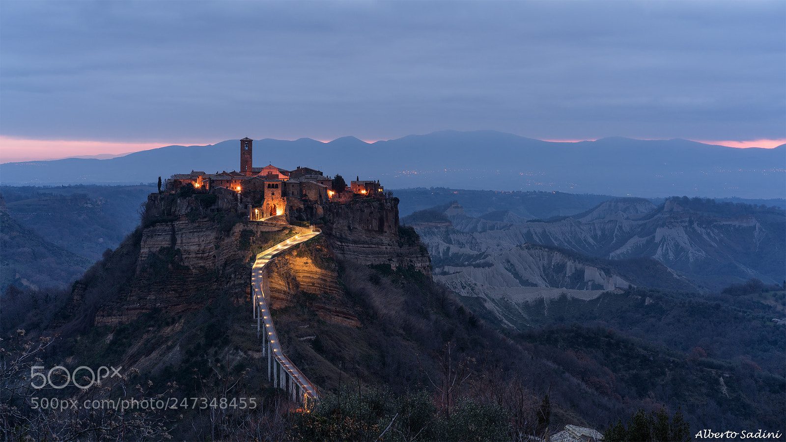 Sony a7R II sample photo. Civita di bagnoregio photography