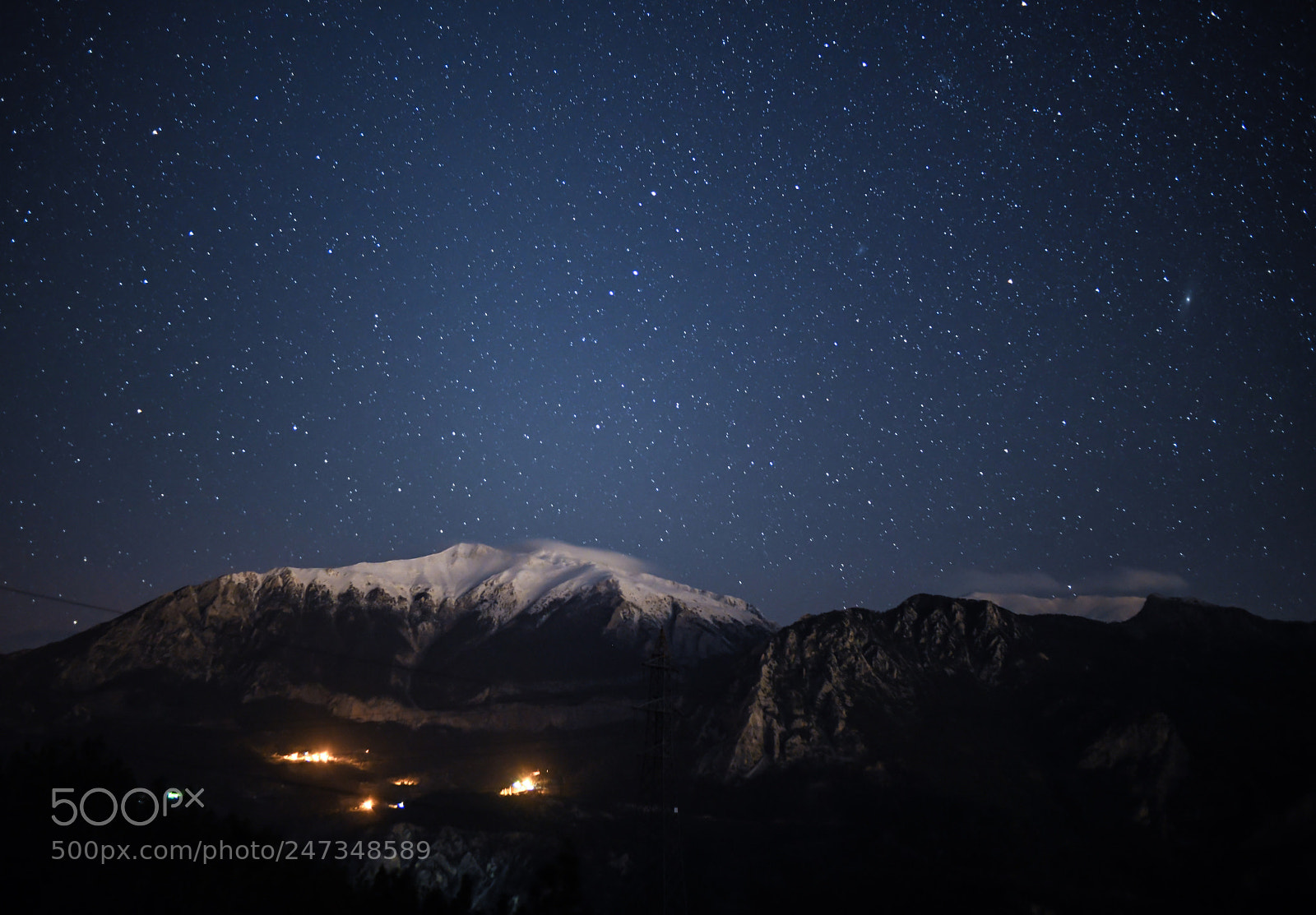 Nikon D850 sample photo. Nighty mountains photography