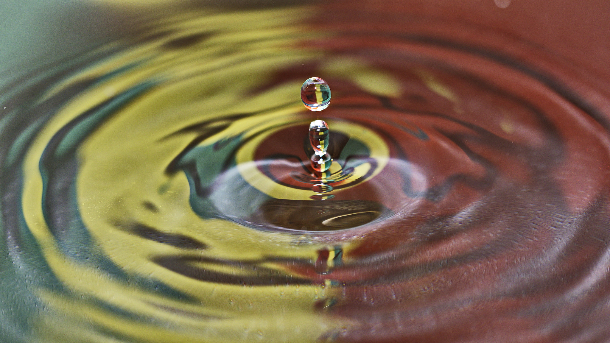 Panasonic Lumix DMC-GX8 sample photo. Water drop 6 photography