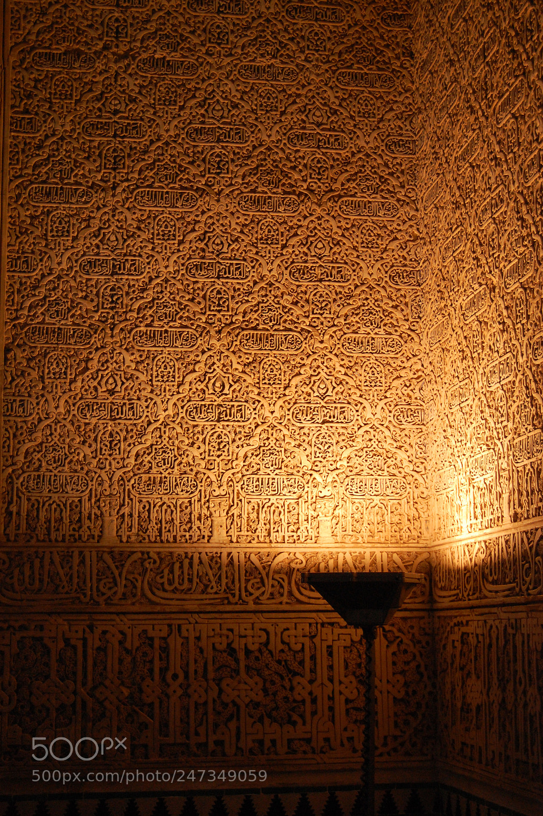 Nikon D40 sample photo. Alhambras interior photography