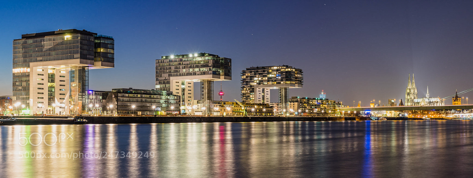 Sony a7 II sample photo. Cologne kranhaeuser panorama ii photography