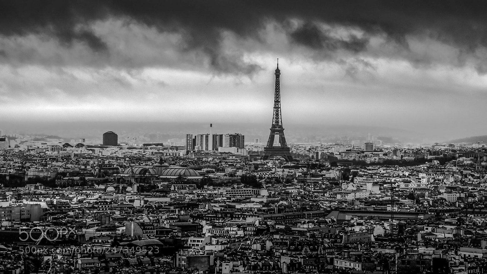 Nikon D500 sample photo. View over paris photography