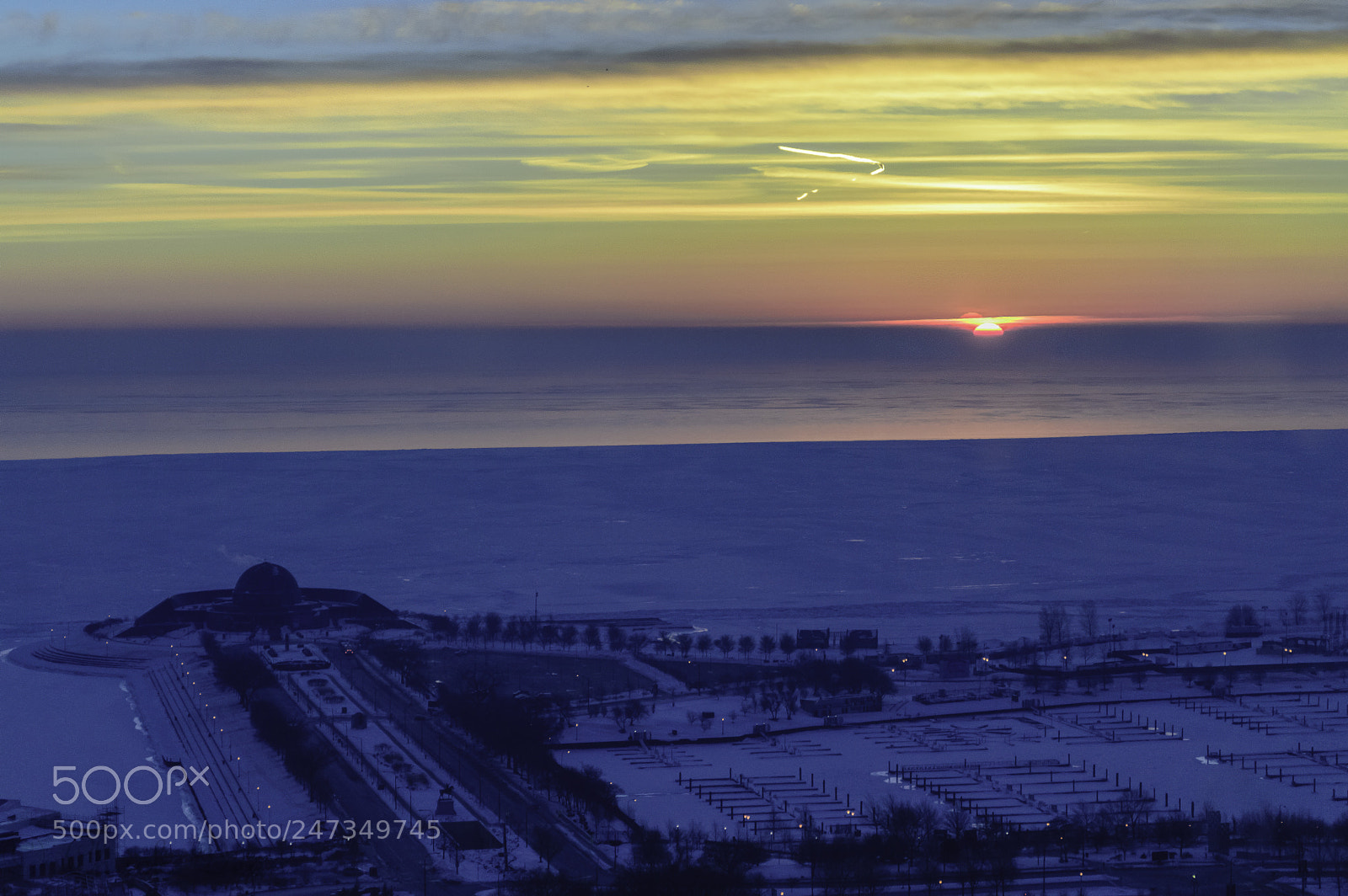 Nikon D3200 sample photo. Winter dawn over burnham photography