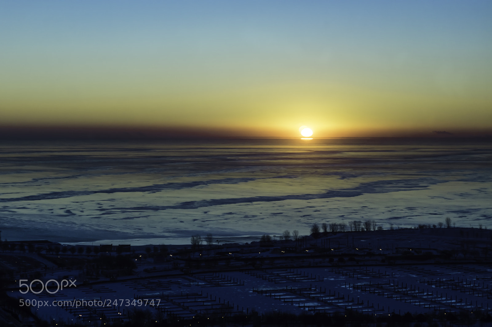 Nikon D3200 sample photo. Winter dawn over burnham photography