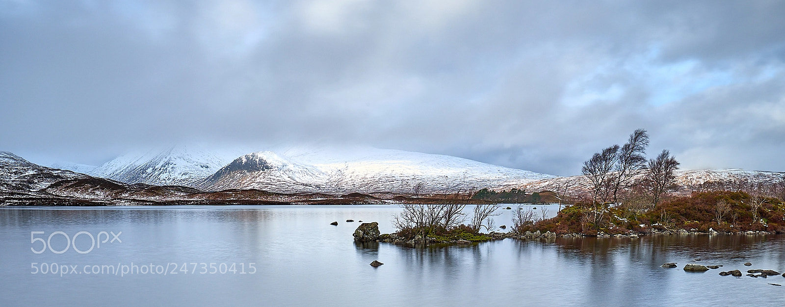 Fujifilm X-T1 sample photo. Lochan na h-achlaise, scotland photography