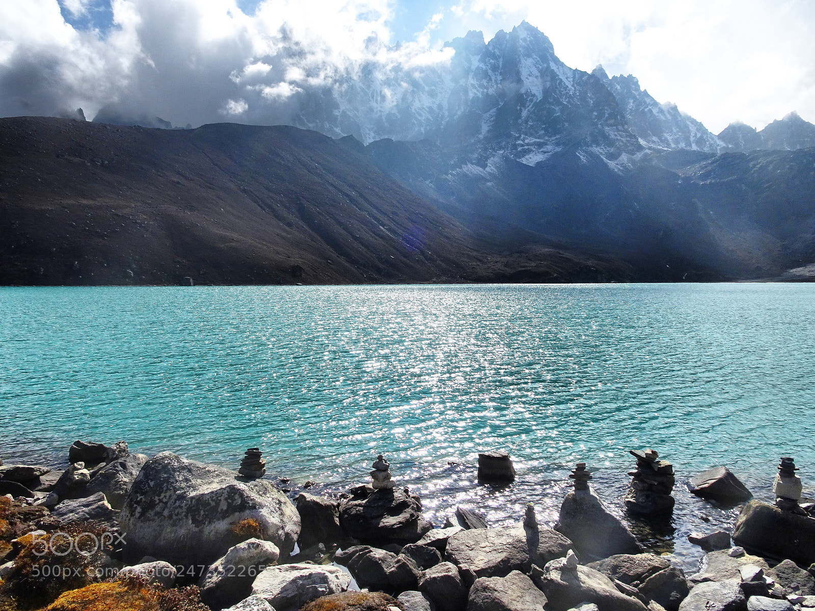 Sony DSC-HX90 sample photo. Gokyo lakes photography