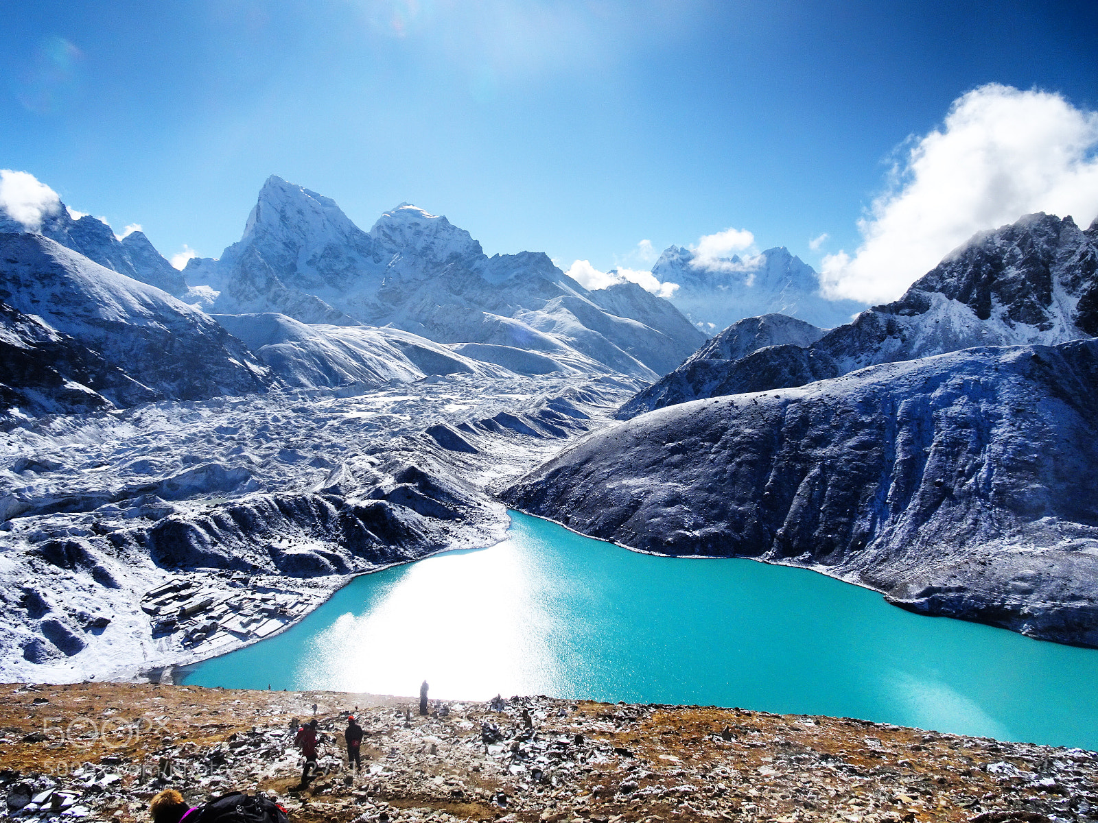 Sony DSC-HX90 sample photo. Gokyo lake photography