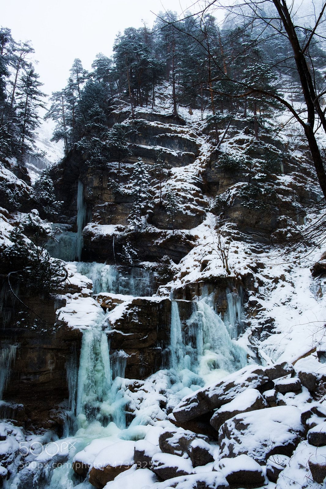 Fujifilm X-T2 sample photo. Kuhflucht waterfalls photography