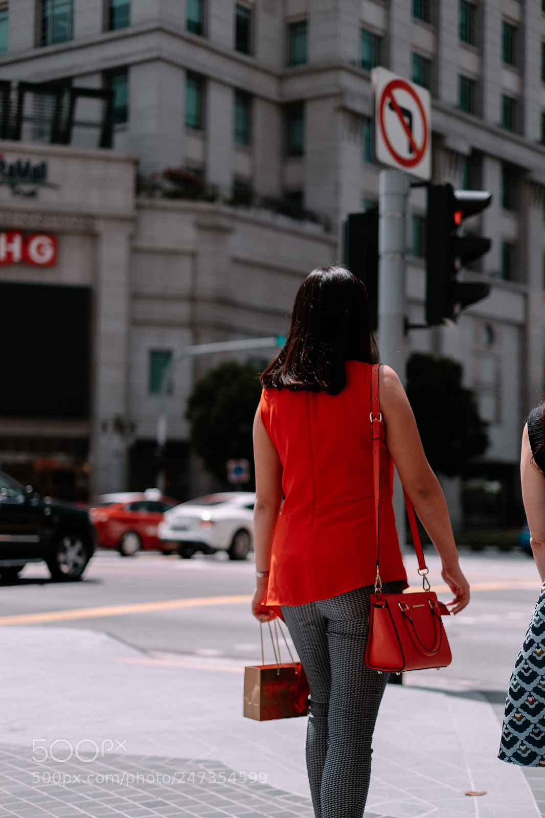 Fujifilm X-T1 sample photo. Red lady photography