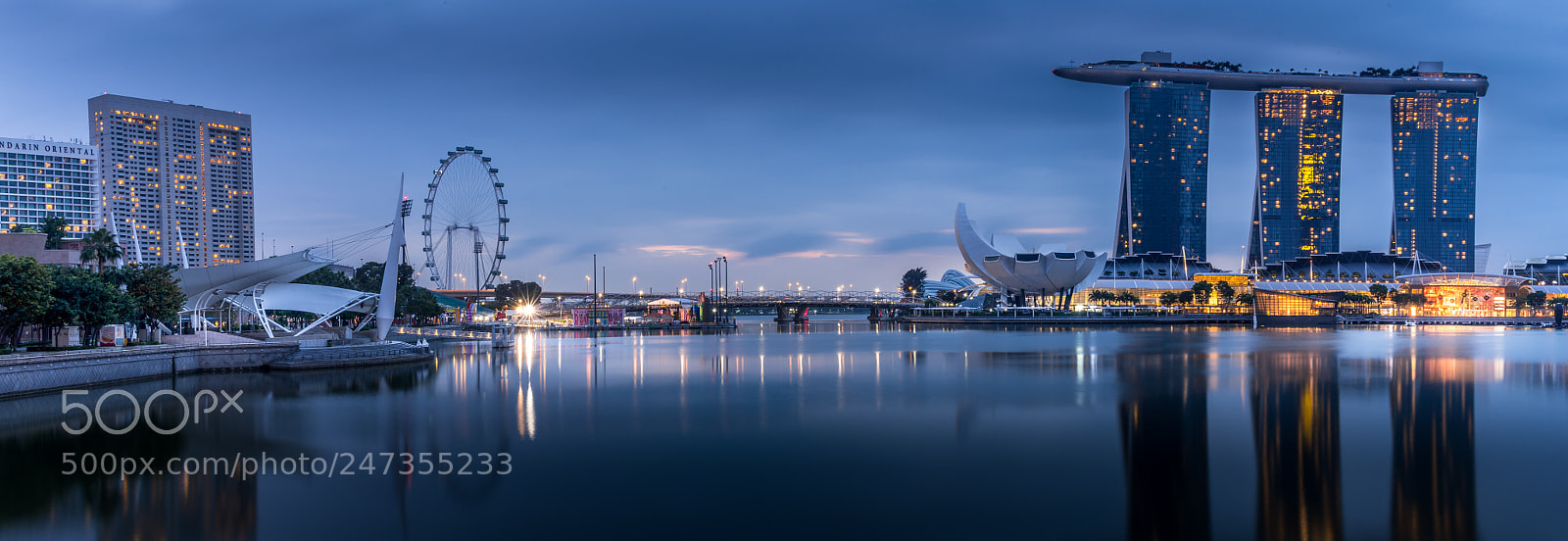 Nikon D500 sample photo. Marina bay photography
