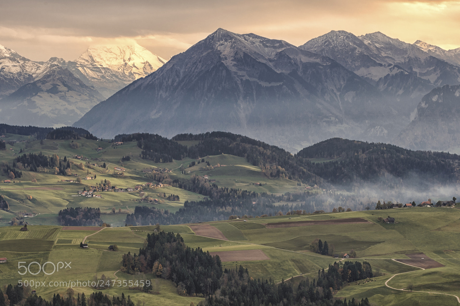 Nikon D700 sample photo. Bernese oberland * niesen iv photography